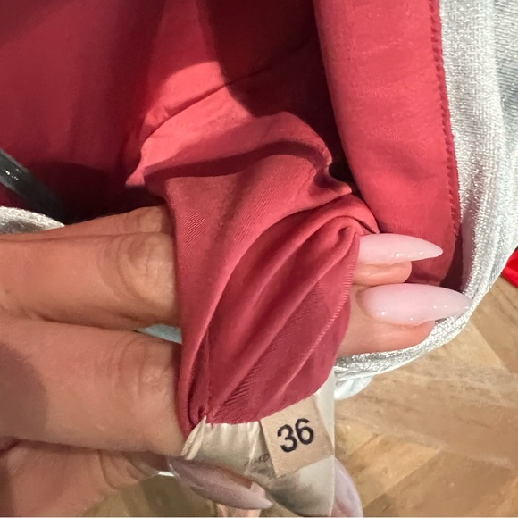 ALEXANDRE VAUTHIER Velvet Ruched Mini Dress - Picture 7 of 7